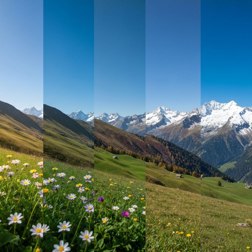 Saisonale Veränderungen